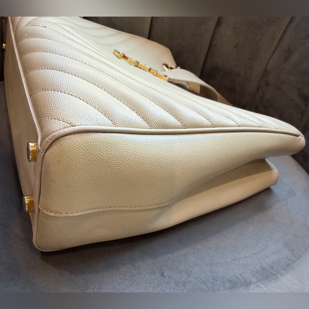 Reserved -YSL Shoulder Monogram Shopping Tote Bag - Picture 14 of 17